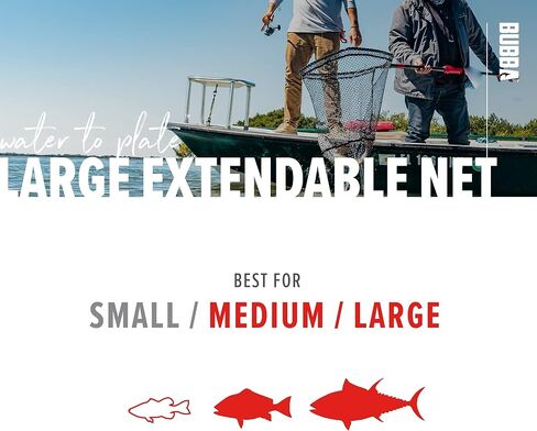 شبكة بوبا قابلة للتمديد مع هيكل مقاوم للتآكل، ومقبض غير قابل للانزلاق وأعمدة من ألياف الكربون لصيد الأسماك والصيد وركوب القوارب وفي الهواء الطلق in Kuwait