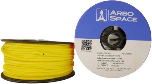 خط D-Slide 2 مم Dyneema أصفر (50 مترًا) in Kuwait