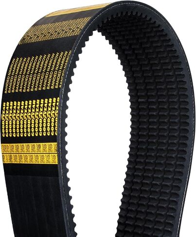 حزام Goodyear 5/3VX1120 على شكل حرف V صناعي ضيق النطاق، ملف تعريف 3VX، 5 أضلاع، طول 112 بوصة in Kuwait