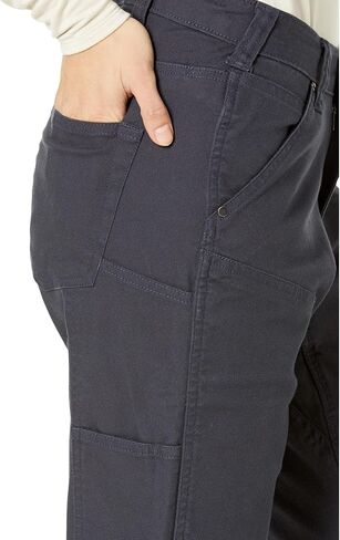 Dovetail Workwear Anna Taskpant Cargo Pants for Women, Relaxed Fit, 9 Functional Pockets, Painter's White Canvas Size 14x32 in Saudi Arabia