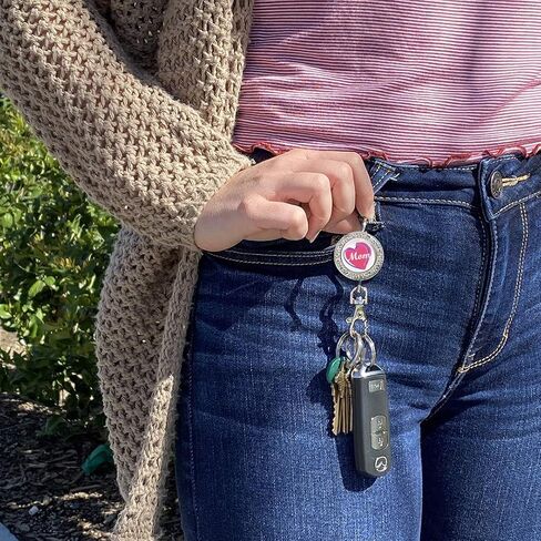 Finders Key Purse - Women’s Key Finder, Key Holder, Key Ring, Cute Keychain, Keychain, Accessories, Car Keys Keychain, Key Hook, Bling, Butterflies in Saudi Arabia