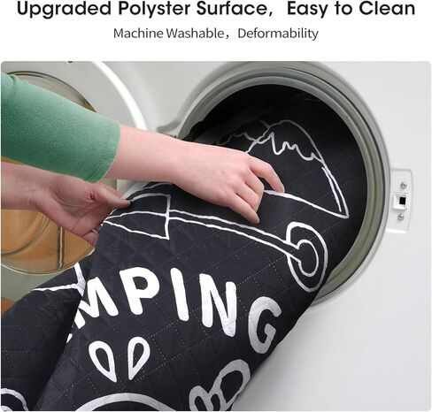 WOLF WALKER Outdoor Picnic Blanket Foldable Waterproof Beach Mat Extra Large Portable Beach Blankets Camping Blanket Machine Washable Outdoor Blanket in Kuwait