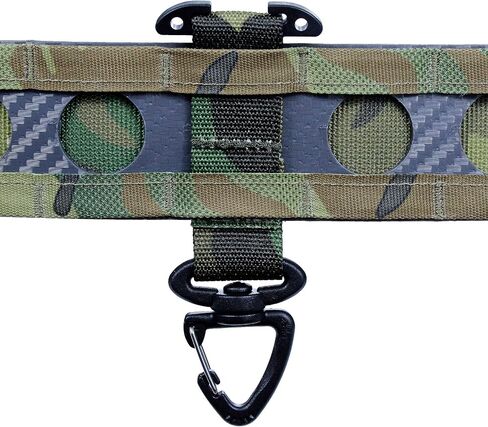 Molle Carabiner Triangle Glove Clip T-Mount, Tactical Swivel Plastic Snap Hook, Molle T Bar Key Ring Holder Battle Belt Accessories in Saudi Arabia