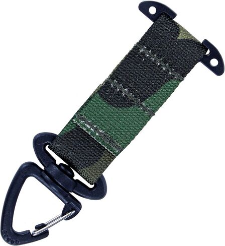 Molle Carabiner Triangle Glove Clip T-Mount, Tactical Swivel Plastic Snap Hook, Molle T Bar Key Ring Holder Battle Belt Accessories in Saudi Arabia
