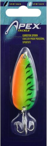 لعبة Apex Tackle SP38-3 ملعقة سمك 3/8 أونصة Fire Tgr in Kuwait