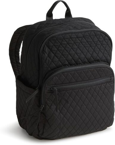 Vera Bradley Women's Cotton Large Bancroft Backpack, Moonless Night, One Size in Saudi Arabia