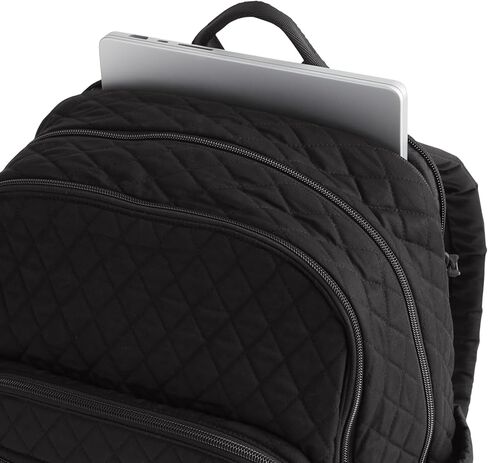 Vera Bradley Women's Cotton Large Bancroft Backpack, Moonless Night, One Size in Saudi Arabia