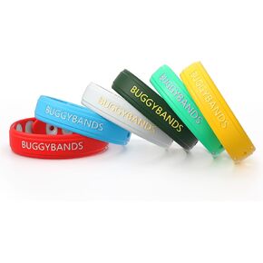 Mosquito Repellent Bracelets, 6 Pack Silicone Mosquito Repellent Wristbands, DEET-Free Insect & Bug Repellent Wrist Bands for Adults and Kids Indoor Outdoor