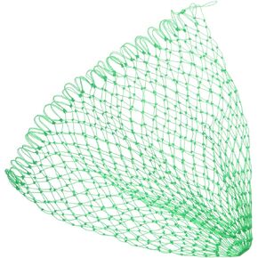 PATIKIL Fishing Net Replacement, Dia.11.8" Nylon Landing Net Replacement Mesh for Freshwater Saltwater Fishing, Green