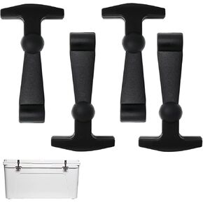 4 Pack Black Yeti Cooler Latches, Accessories for Yeti Cooler, Yeti Replacement Latches