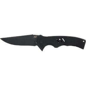 Schrade Delta Class Sentiment Folder 8.63in with 3.8in AUS-8 Steel Blade and G10 Handle for EDC