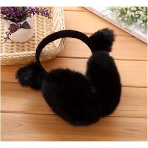 Women's Winter Warm Cat Ear Muffs Cute Catear Earmuff For Girls Fluffy Women Womens Headband Faux Fur Outdoor Earmuffs