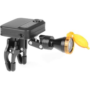 Cordless 5W LED Headlight Head Lamp Clip-on Type with Optical Yellow Filter and 2 Batteries for Magnifer Loupes YF-014