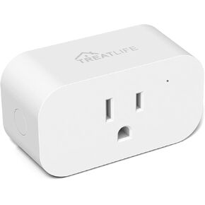 TREATLIFE Alexa Smart Plugs 4 Pack, 7 Day Heavy Duty Programmable Timer Outlet, Works with Alexa and Google Home, 1800W 15A WiFi Plug, Child Lock, Vacation Mode, Reliable WiFi Connection