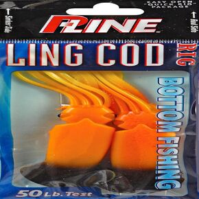 P-Line Ling Cod Squid Rig (2 Hook)
