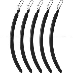 5 PCS Slinky Sinkers Fishing - Sinkers for Dragging, Trolling, Drift, and Bottom Bouncing – 2 Oz Dragging Weights for Catfishing, Curved Flexible Trolling Weights