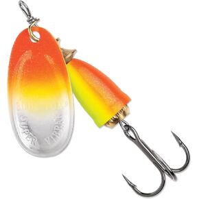 Blue Fox Classic Vibrax 04 Northern Lights 3/8 Orange Chartreuse UV