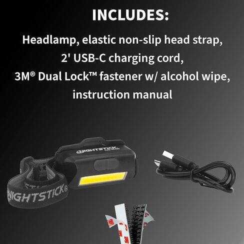 Nightstick USB-4510M Multi-Flood Gear Light w/MOLLE Clip - LiPo - Black in Saudi Arabia