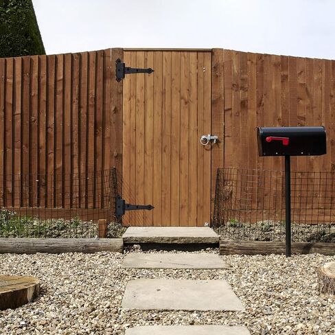 8 Pcs T-Strap Gate Hinges, Heavy Duty T Tee Shed Door Hinges, Barn Door Hardware Hinges for Wooden Fences, Yard Door, Barn Door Gates, Shed Door Gate, Heavy Dut T-Strap Hinges - 4 inch in Kuwait