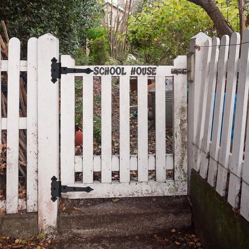 8 Pcs T-Strap Gate Hinges, Heavy Duty T Tee Shed Door Hinges, Barn Door Hardware Hinges for Wooden Fences, Yard Door, Barn Door Gates, Shed Door Gate, Heavy Dut T-Strap Hinges - 4 inch in Kuwait