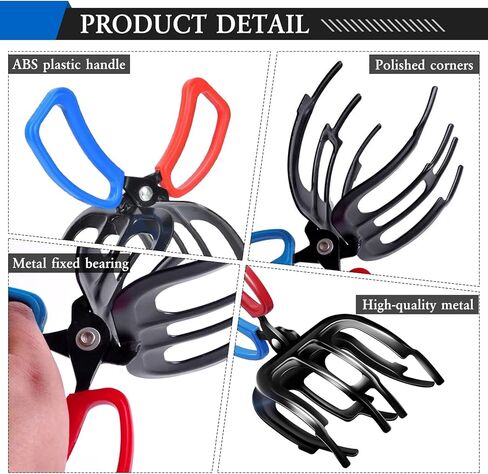 2 حزمة الأسماك القابض 3 مخلب الأسماك القابض المعادن الصيد كماشة القابض الأسماك التحكم المشبك لصيد الأسماك الصيد الملحقات in Kuwait