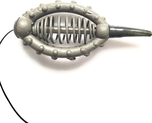 10 pcs Ready to use Fish Feeder with 3 Hooks Weight 1,94 oz in Saudi Arabia