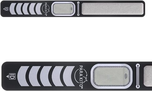 PARA'KITO Mosquito Insect & Bug Repellent Wristband - Waterproof, Outdoor Pest Repeller Bracelet w/Natural Essential Oils - Sport Edition (Black) in Saudi Arabia