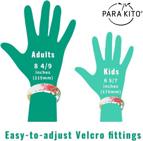 PARA'KITO Mosquito Insect & Bug Repellent Wristband - Waterproof, Outdoor Pest Repeller Bracelet w/Natural Essential Oils - Sport Edition (Black) in Saudi Arabia
