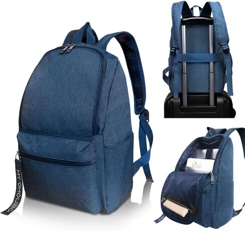 OMOUBOI Laptop Backpack for Women Travel Backpack College Backpack Men14 Inch 20L Casual Backpack Waterproof Kids Backpack for School,Travel, Work, Business - Black… in Kuwait