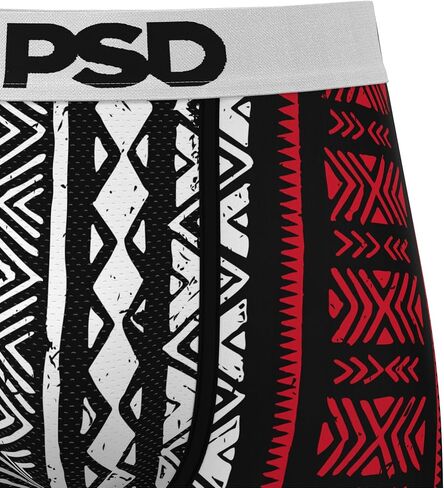 PSD Men's Bandana Melt Red Boxer Briefs, Red, L in Saudi Arabia