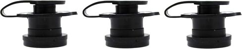 Aftermarket Black Standard 1" Shaft Cooler Drain Plug Assembly Compatible with Coleman Coolers (1) in Saudi Arabia