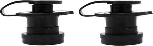 Aftermarket Black Standard 1" Shaft Cooler Drain Plug Assembly Compatible with Coleman Coolers (1) in Saudi Arabia