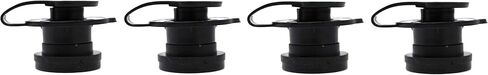 Aftermarket Black Standard 1" Shaft Cooler Drain Plug Assembly Compatible with Coleman Coolers (1) in Saudi Arabia