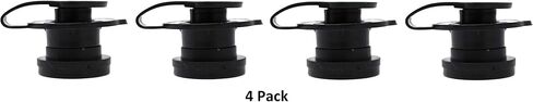 Aftermarket Black Standard 1" Shaft Cooler Drain Plug Assembly Compatible with Coleman Coolers (1) in Saudi Arabia