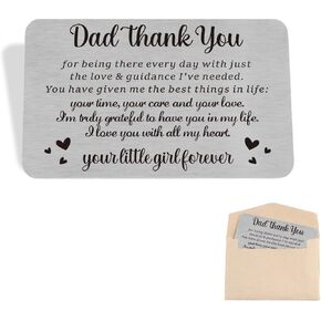 Luptiteuy Anniversary Card Gift for Him I Choose You Wallet Insert Card Valentine's Day Wedding Engagement Birthday Christmas for Men Husband Boyfriend
