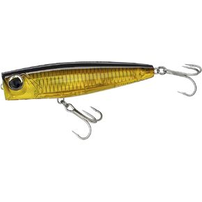 Yo-Zuri R1412-HGBL: 3D Inshore Popper (F) 120Mm 4-3/4", Gold Black