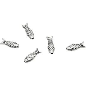 Pack of 100 Metal Lure Bodies Fishing Inline Spinner Making Part Bait Rooster Tail DIY 15 * 4mm T87