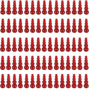 FUSIGO Stacked Beads for Fishing, 120pcs Fishing Beads Lures Tackle Trout Beads Lure Making Supplies Walleye Rig Fishing Spinner Fishing Inline Spinner Saltwater Freshwater