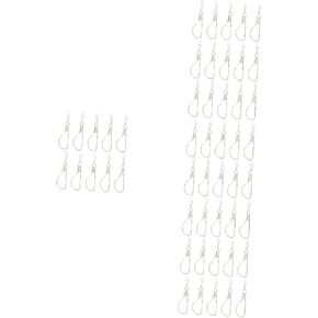 BESPORTBLE 20 Pcs Fish Lock Knot Tying Tool Outdoor Tools Fishing Accessories Fish Basket Fishing Tool Snap Swivels