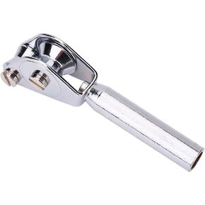 4 Calibers Fishing Tackle Accessory, Trolling Accessory, Fishing Roller Rod Tip Guide Silver Durable for Fishing Rod(5#)