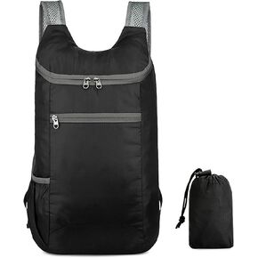 Lightweight Foldable Backpack Packable Small Shoulder Bag Waterproof Travel Hiking Camping Daypack for Women Men