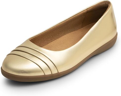 أحذية DREAM PAIRS النسائية المسطحة مع دعم للقوس، أحذية باليه مسطحة للنساء مريحة وأنيقة، مقدمة دائرية وأحذية مكتب سهلة الارتداء in Kuwait
