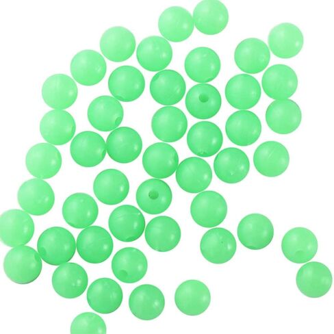 700pcs Luminous Fishing Beads,3mm-12mm Glow Fishing Beads Floating Fishing Line Ball Stopper Fishing Accessories Set in Saudi Arabia