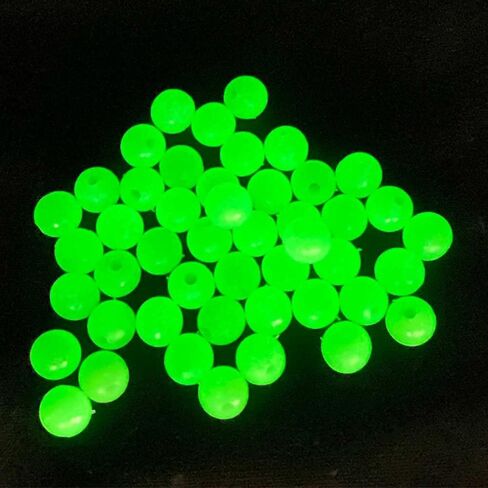 700pcs Luminous Fishing Beads,3mm-12mm Glow Fishing Beads Floating Fishing Line Ball Stopper Fishing Accessories Set in Saudi Arabia
