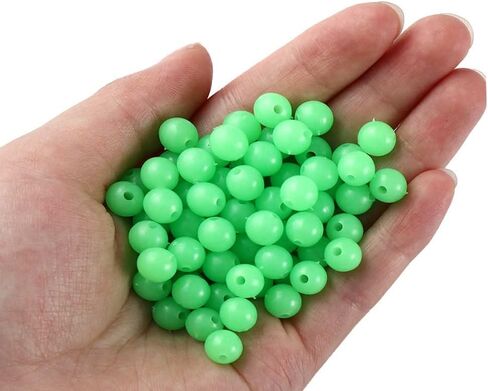700pcs Luminous Fishing Beads,3mm-12mm Glow Fishing Beads Floating Fishing Line Ball Stopper Fishing Accessories Set in Saudi Arabia