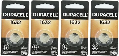 Duracell CR1632 Lithium Coin Battery, 1 Count, Watches & Key Fobs, 3V Cell in Saudi Arabia