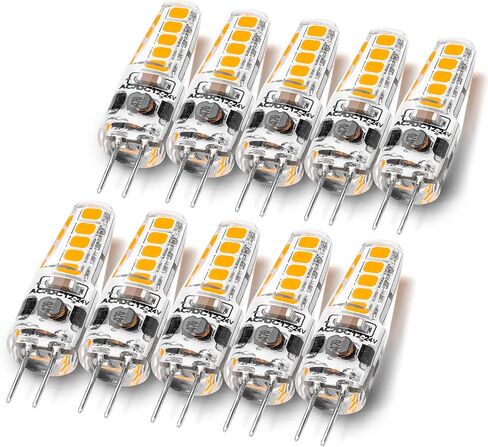 مصابيح LED MR16 بقدرة 3 واط مكافئ هالوجين 20 واط من الايد، 2700 كلفن ابيض دافئ ناعم، 12 فولت GU5.3 MR16، مصابيح سبوت منخفضة الجهد للمناظر الطبيعية الخارجية والفناء والحديقة، غير قابلة للتعتيم، 270 in Kuwait