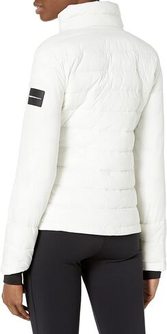 Calvin Klein Performance Women's Light Weight Puffer Jacket, Dusty Blue, L in Saudi Arabia