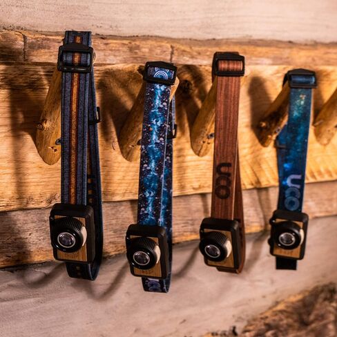 مصباح أمامي LED متغير السطوع 200 لومن من UCO Beta مع ترصيع من الخشب الحقيقي in Kuwait