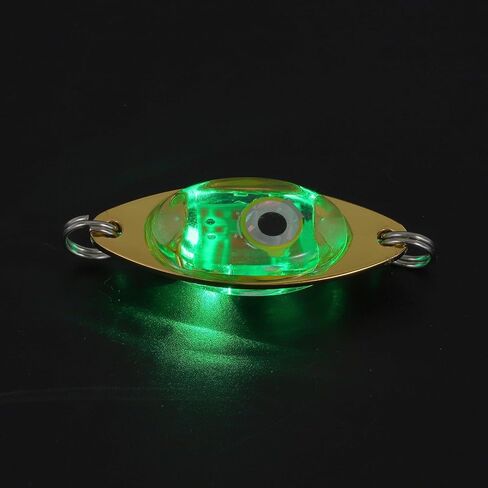 PATIKIL LED Fishing Lure Light Deep Drop Fishing Light LED Spoon Underwater Fishing Lights Lighted Bait Flasher Trolling Lures Rig in Saudi Arabia